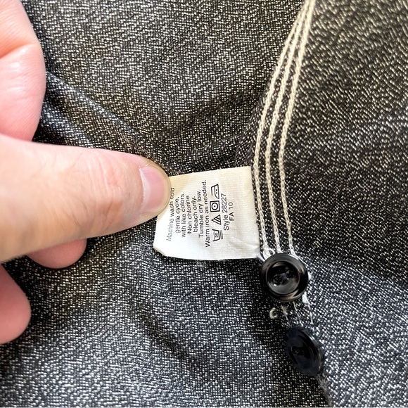 J. Crew Utility Shirt in Marled Grey - Picture 5 of 5